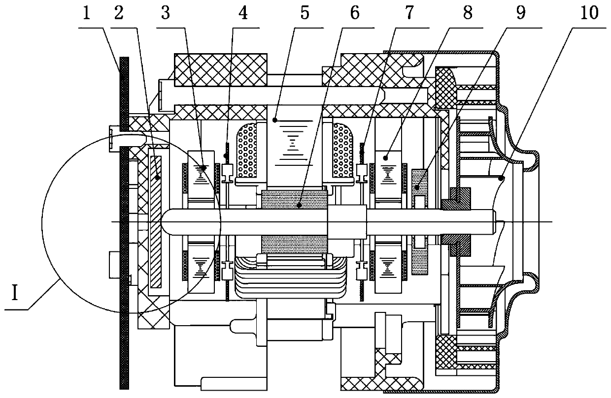 Vacuum cleaner motor and vacuum cleaner