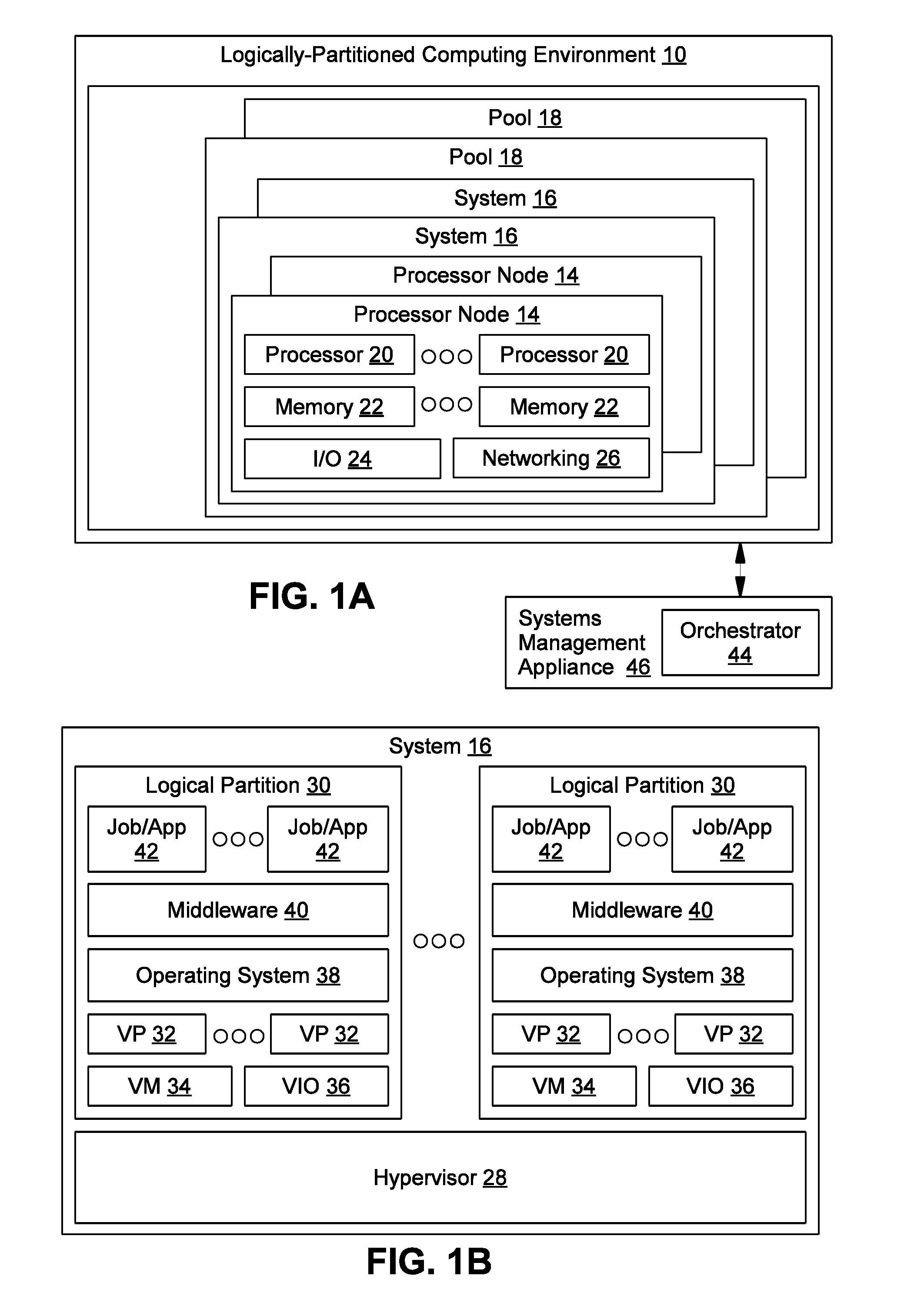 Event-driven reoptimization of logically-partitioned environment for power management