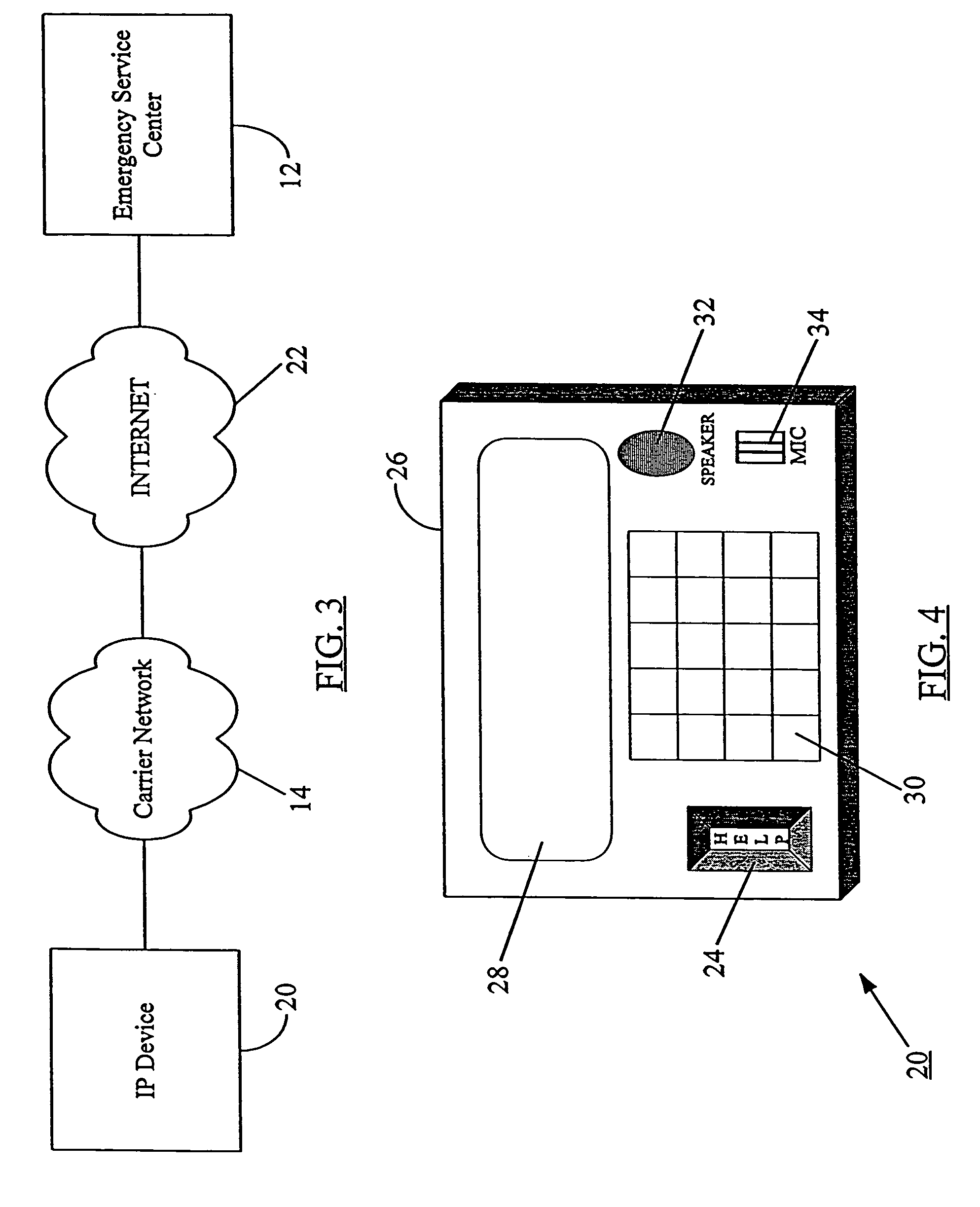 Method of facilitating access to IP-based emergency services