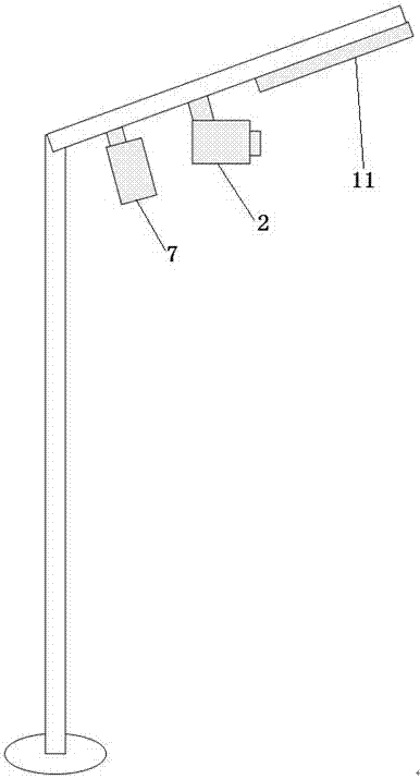 Dynamic allocation embedded device for road tidal parking space