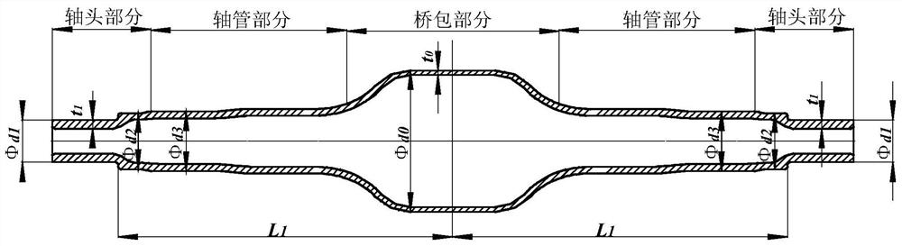 Forming Technology and Die of Axle Head of Hydraulic Bulging Drive Axle Housing