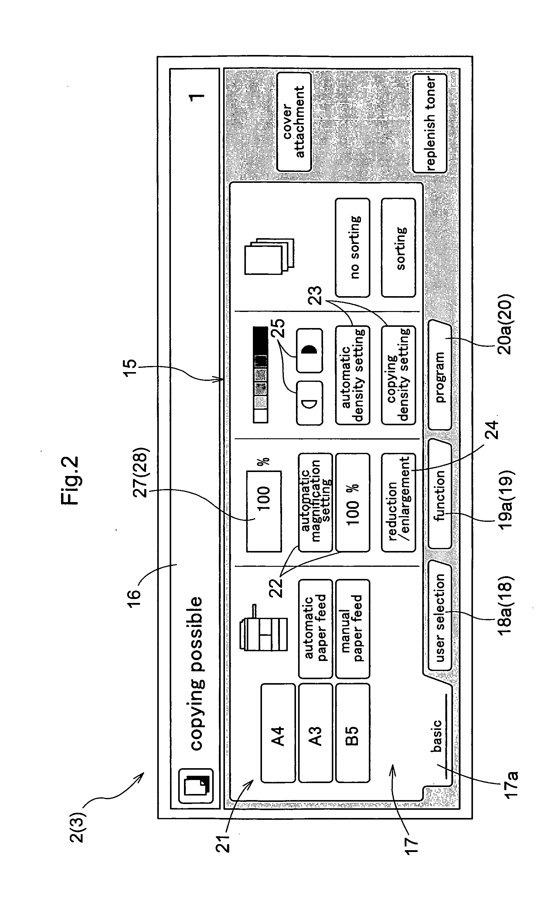 Control panel apparatus