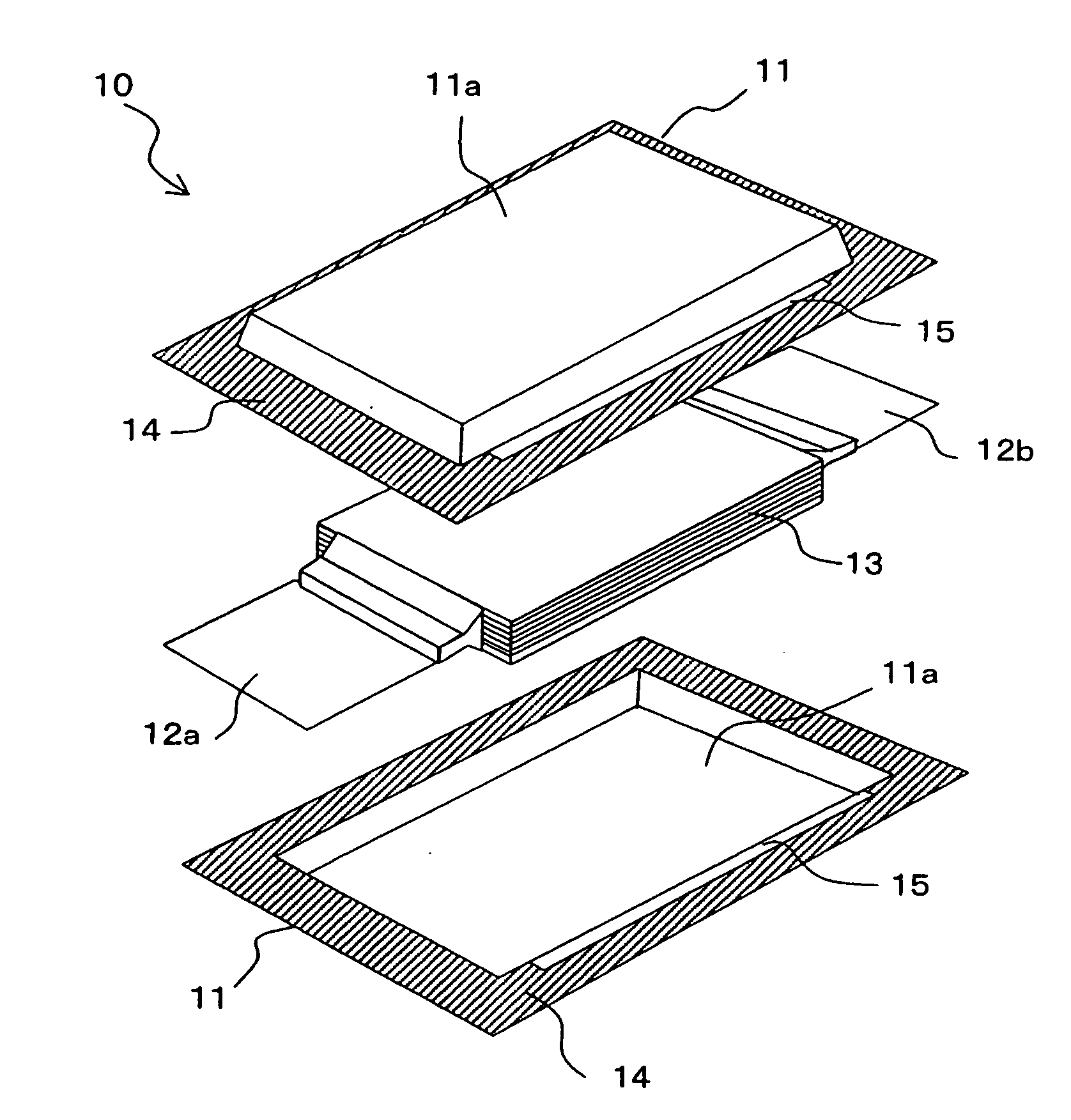 Film-packaged electric device and its manufacturing method