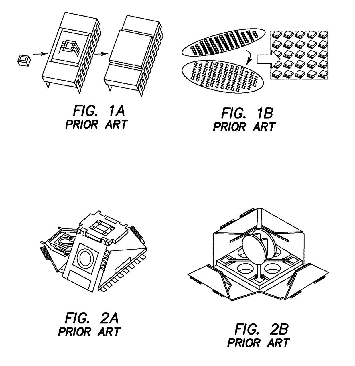 Low cost wafer level process for packaging MEMS three dimensional devices