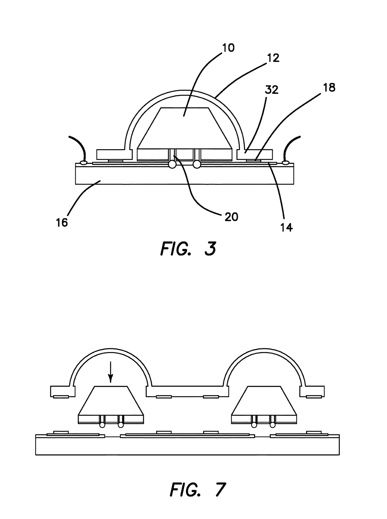 Low cost wafer level process for packaging MEMS three dimensional devices