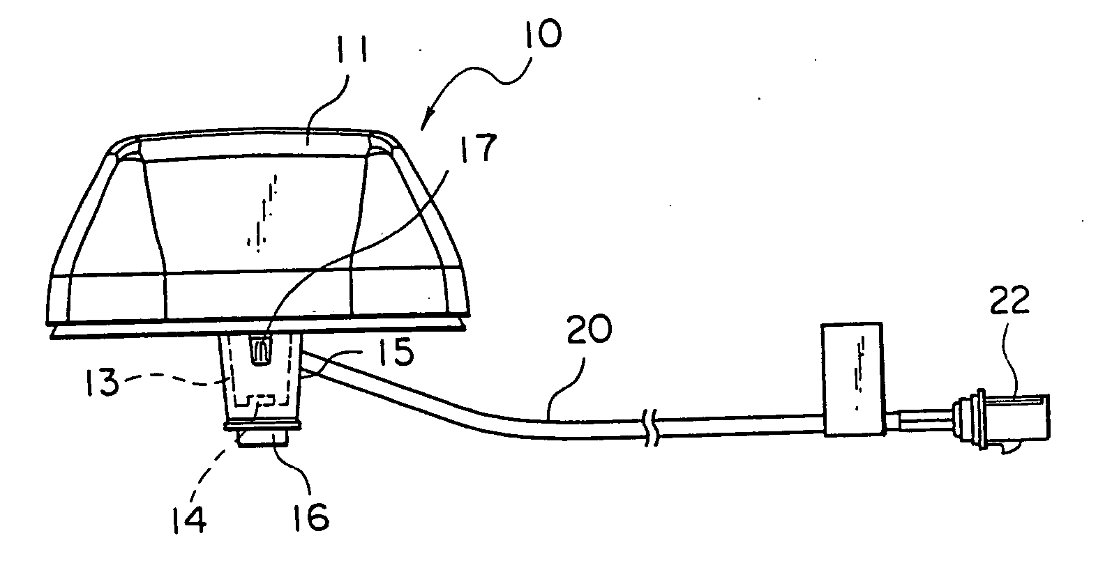 Fixing device for fixing an object to a fixing plate and antenna apparatus using the fixing device