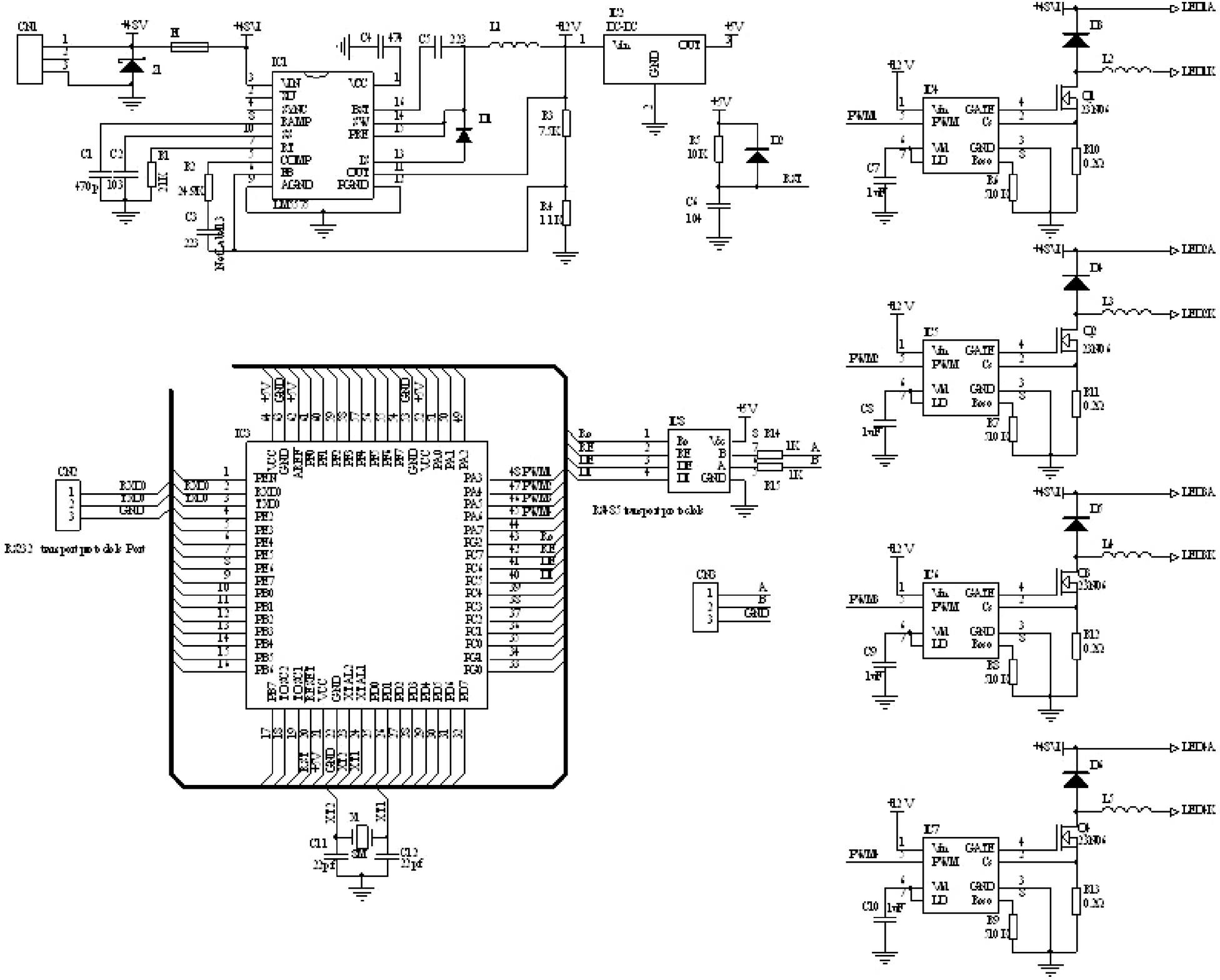 Light-emitting diode (LED) color temperature adjusting and controlling device and LED color temperature continuous adjustable control method