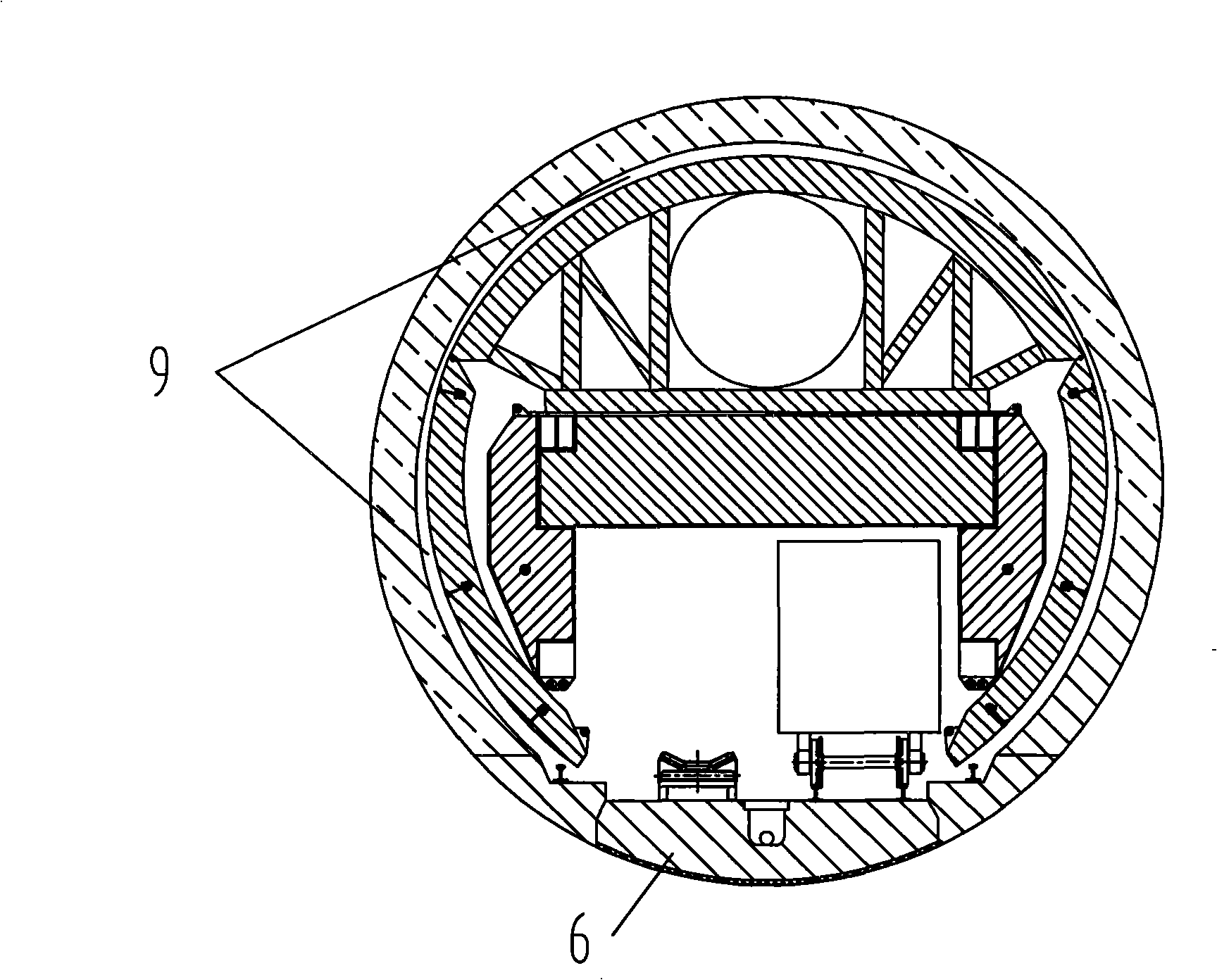 Construction method for tunnel continuous mucking, lining and excavation synchronization