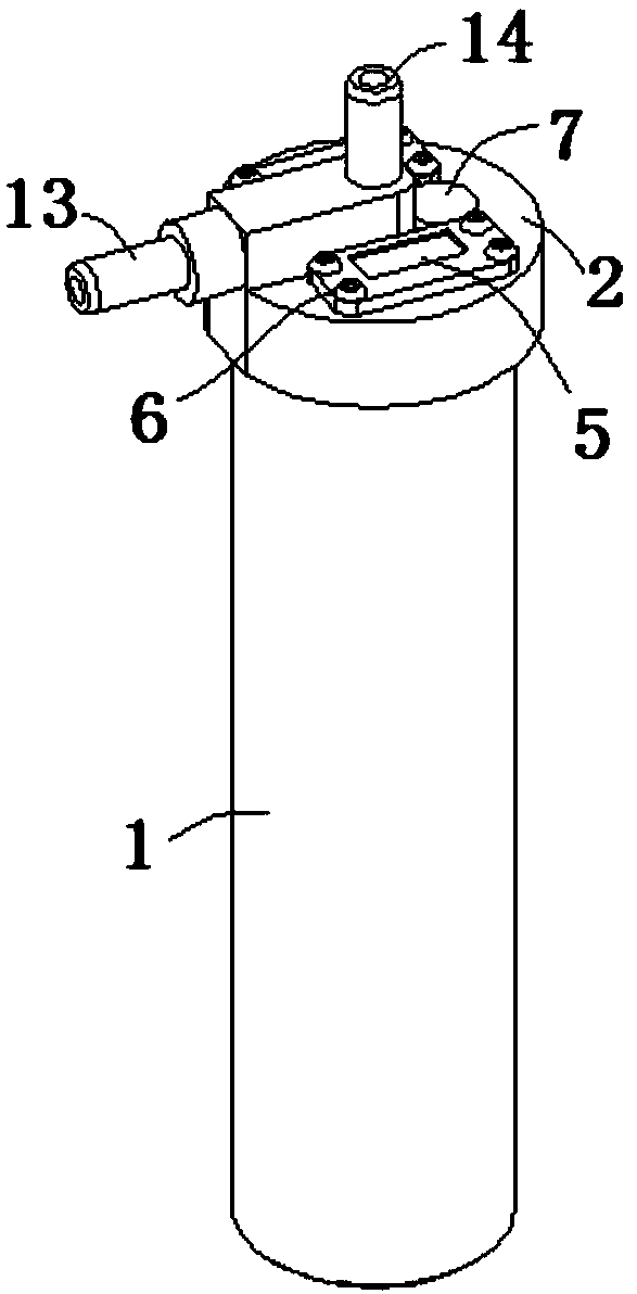 Reaction kettle and mercury trapping structure for trace mercury analysis