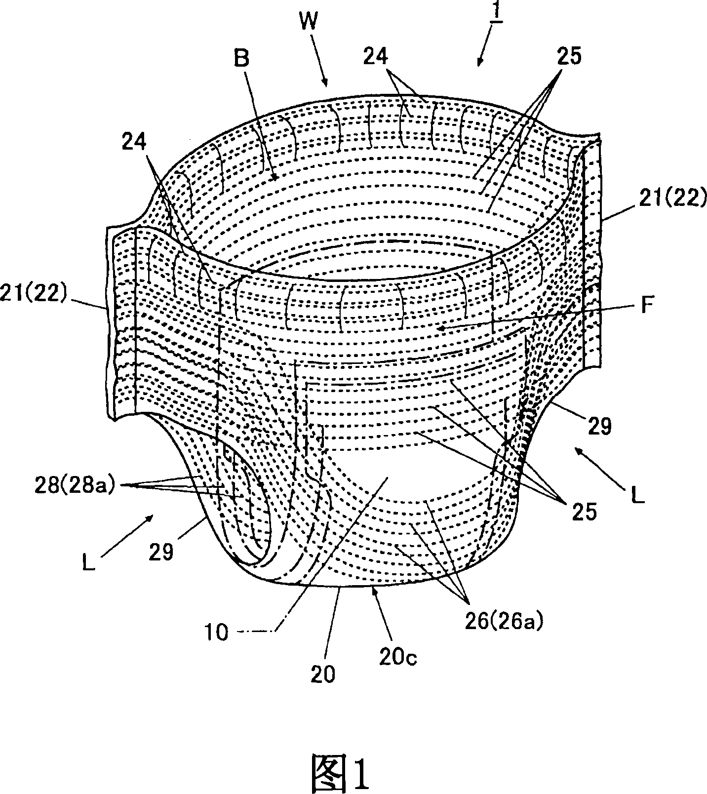 Pants-type disposable diaper