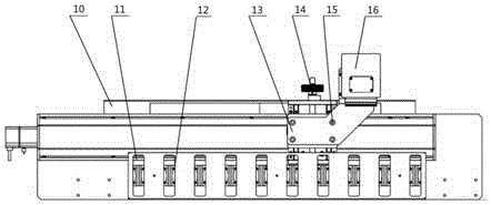 Laser marking device for piston pins