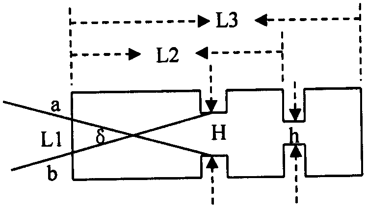 Stimulated Brillouin scattering container with grooves and method