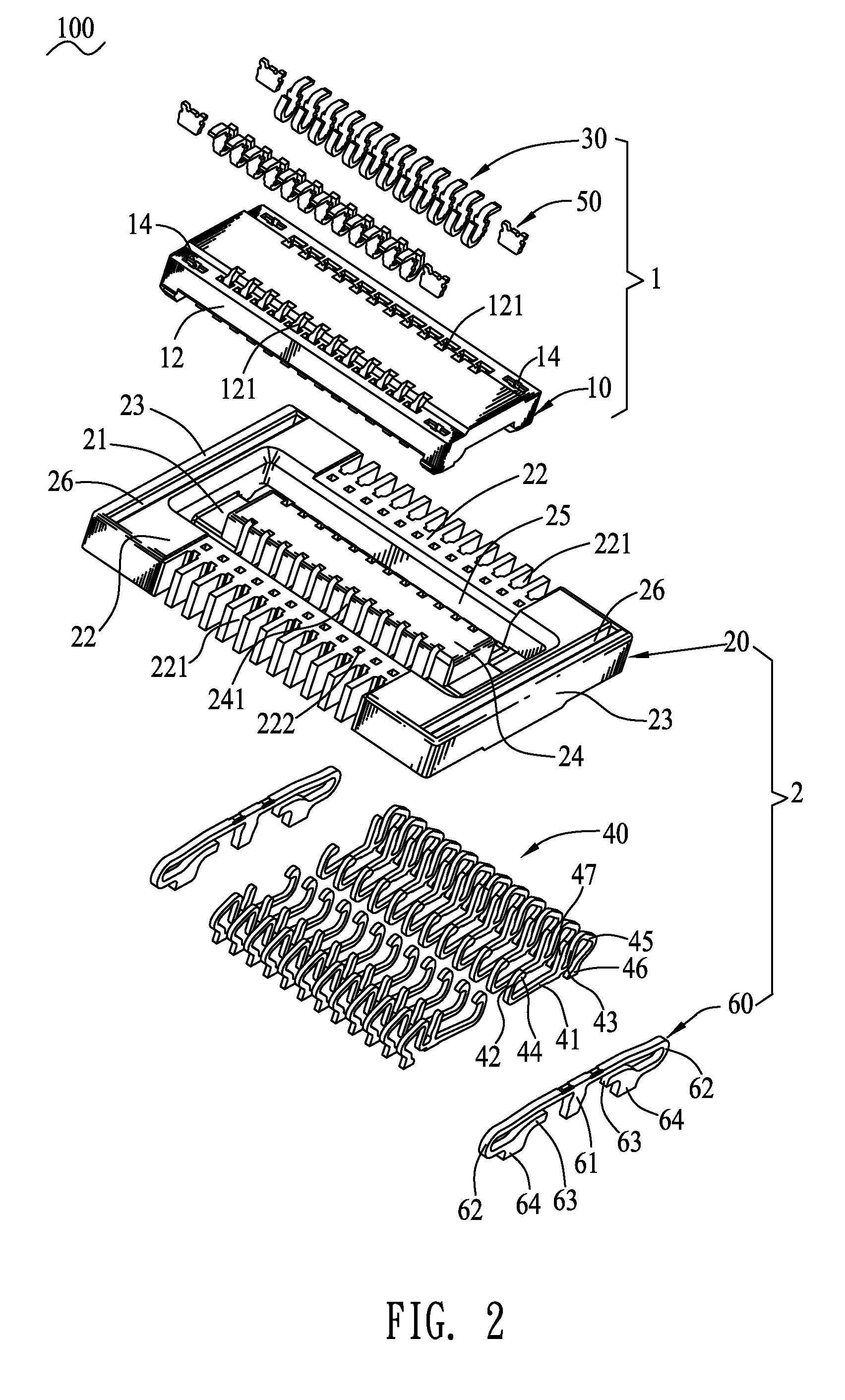 Board-to-board connector assembly