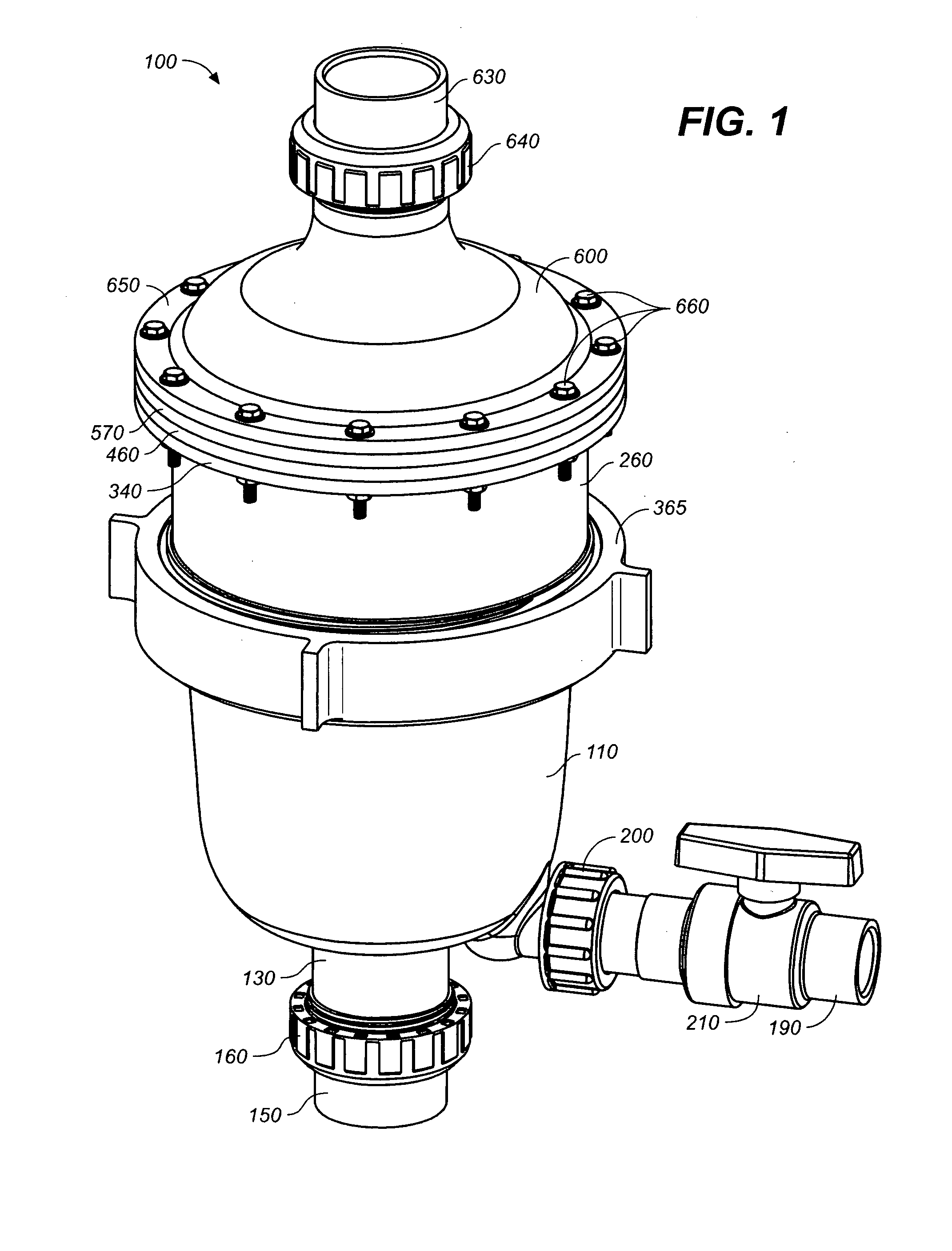 Multi-cyclone sediment filter