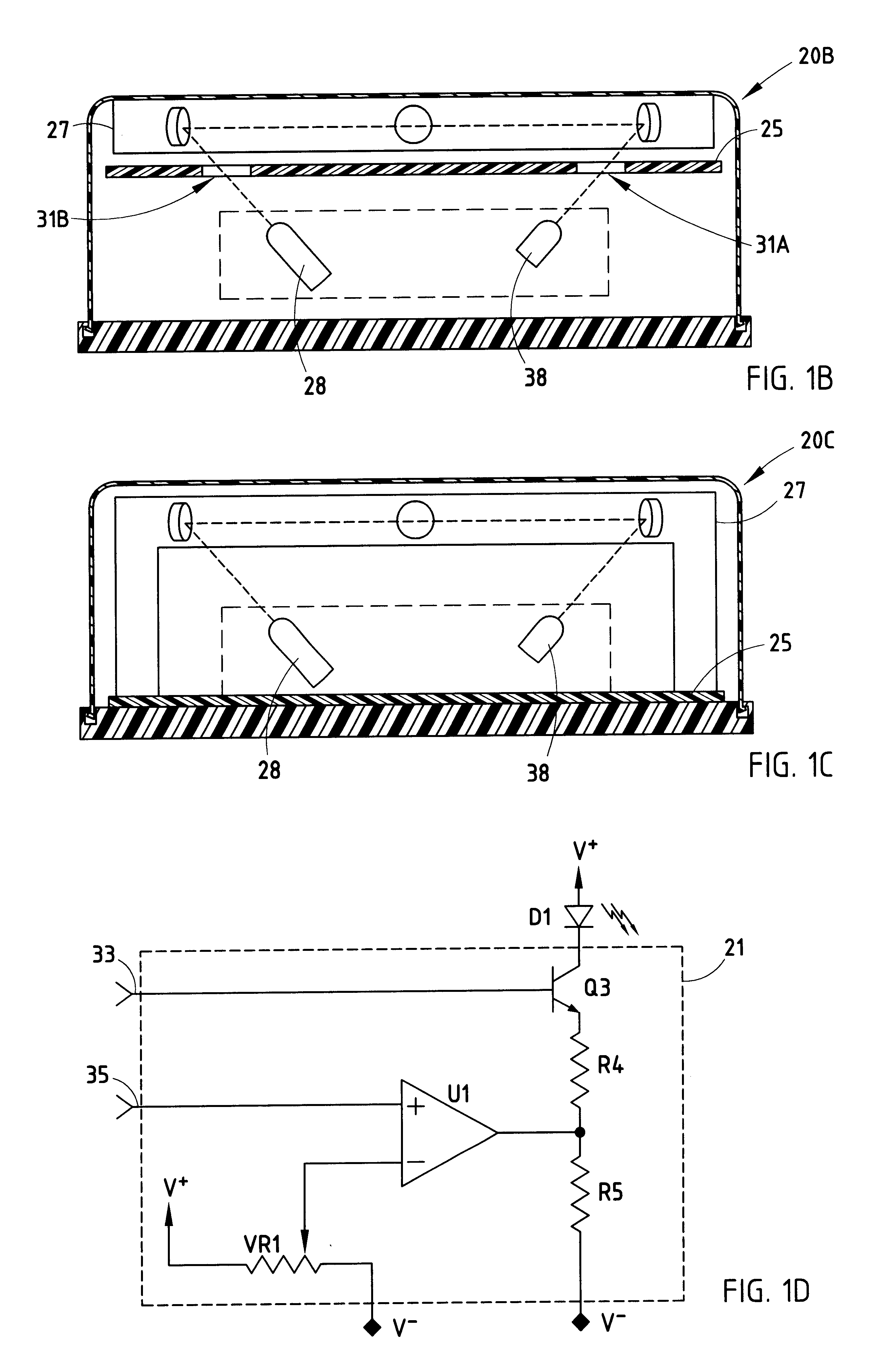 Compact particle sensor