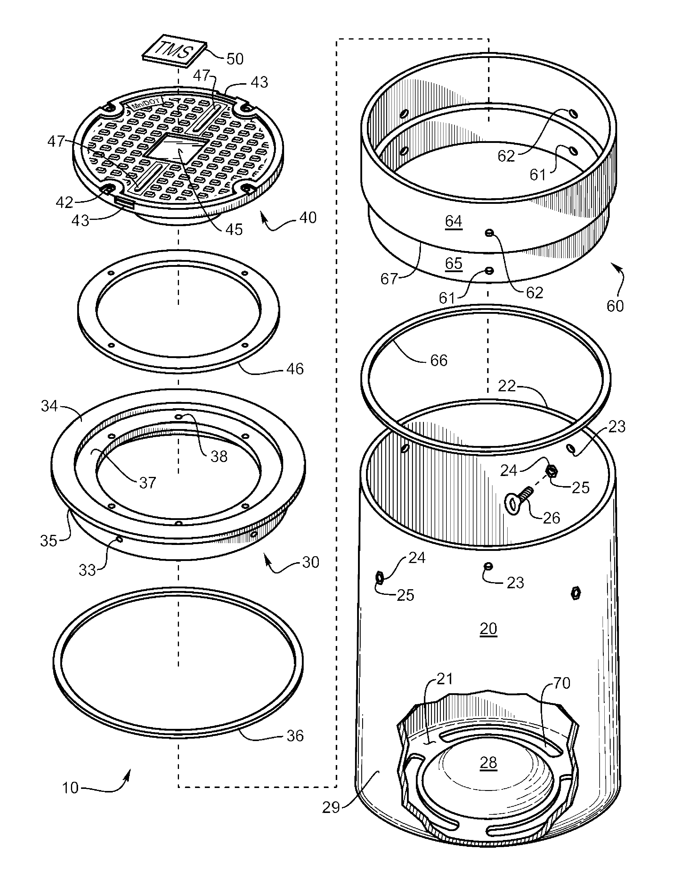 Pullbox assembly