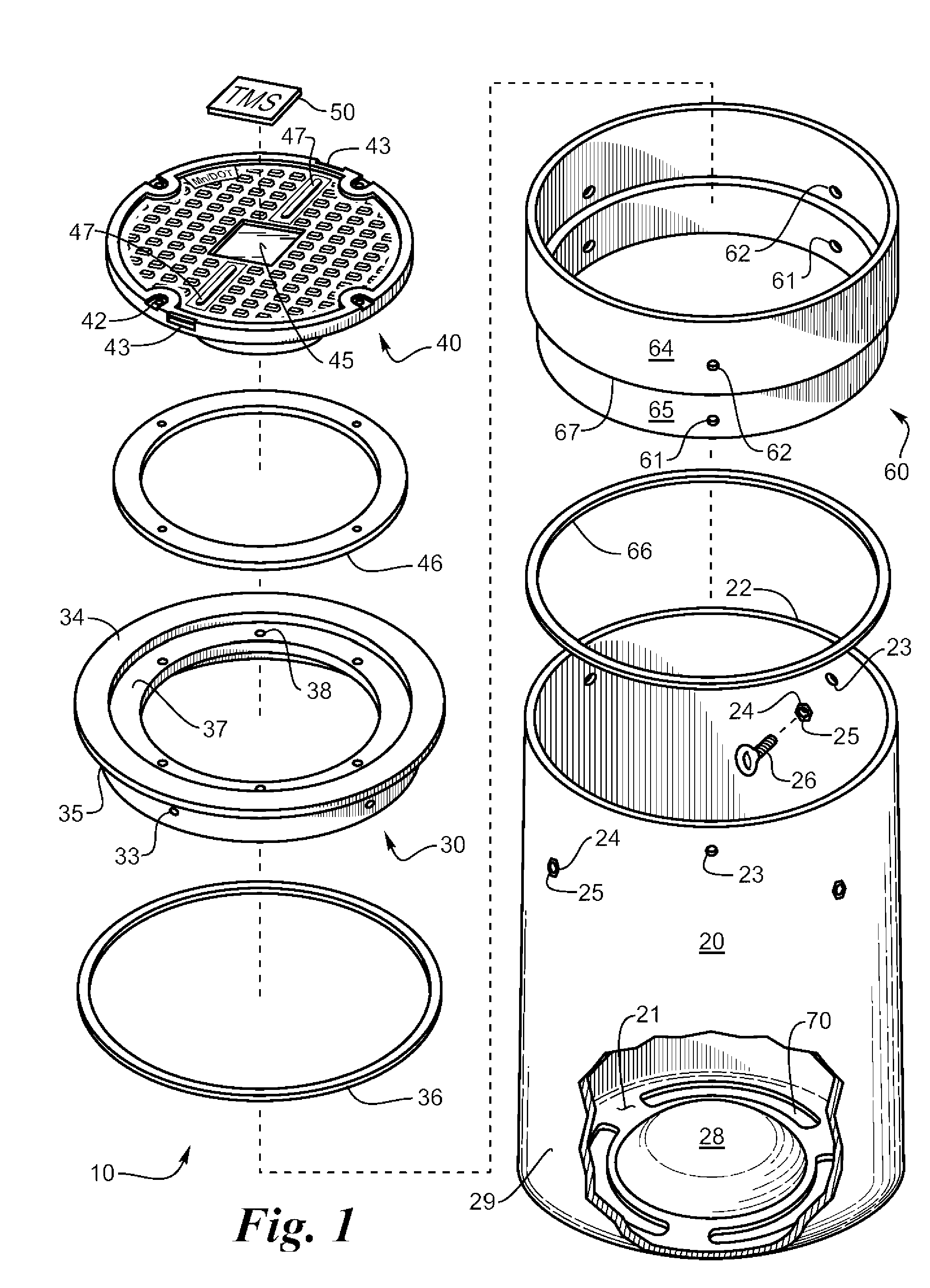 Pullbox assembly