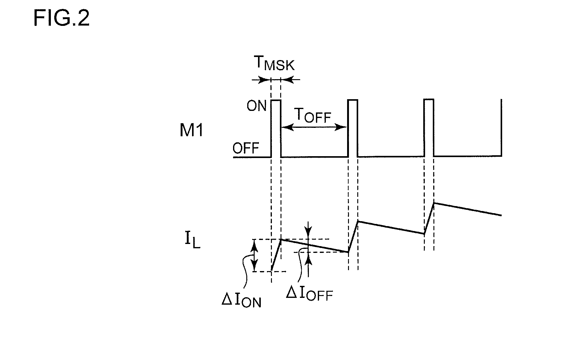 Step down switching regulator