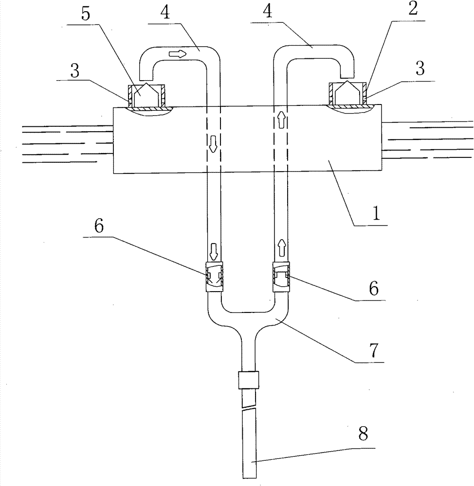 Diving breathing device