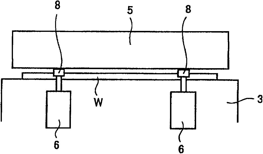 Coating device and coating method