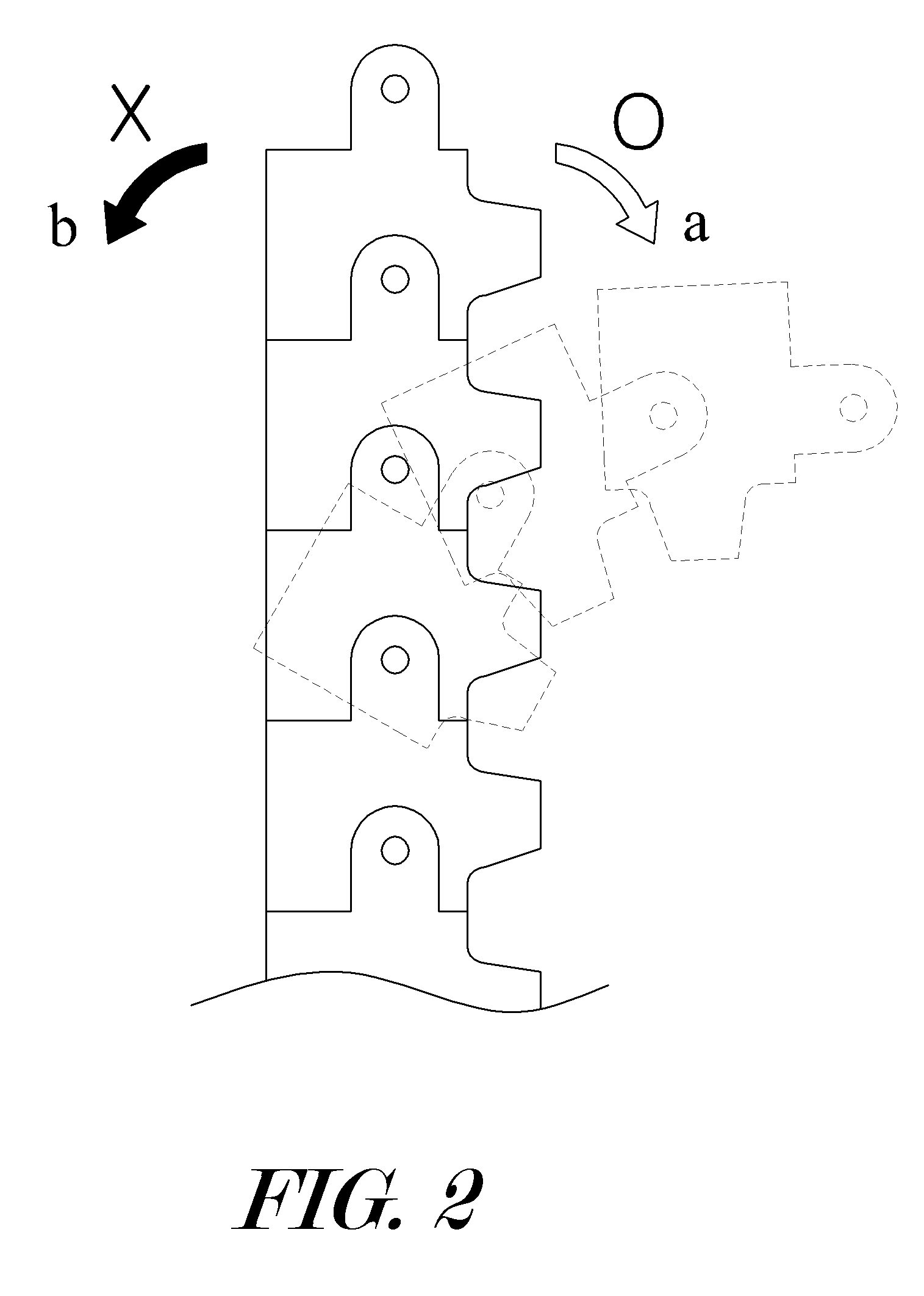 Length-reducing syringe driving device