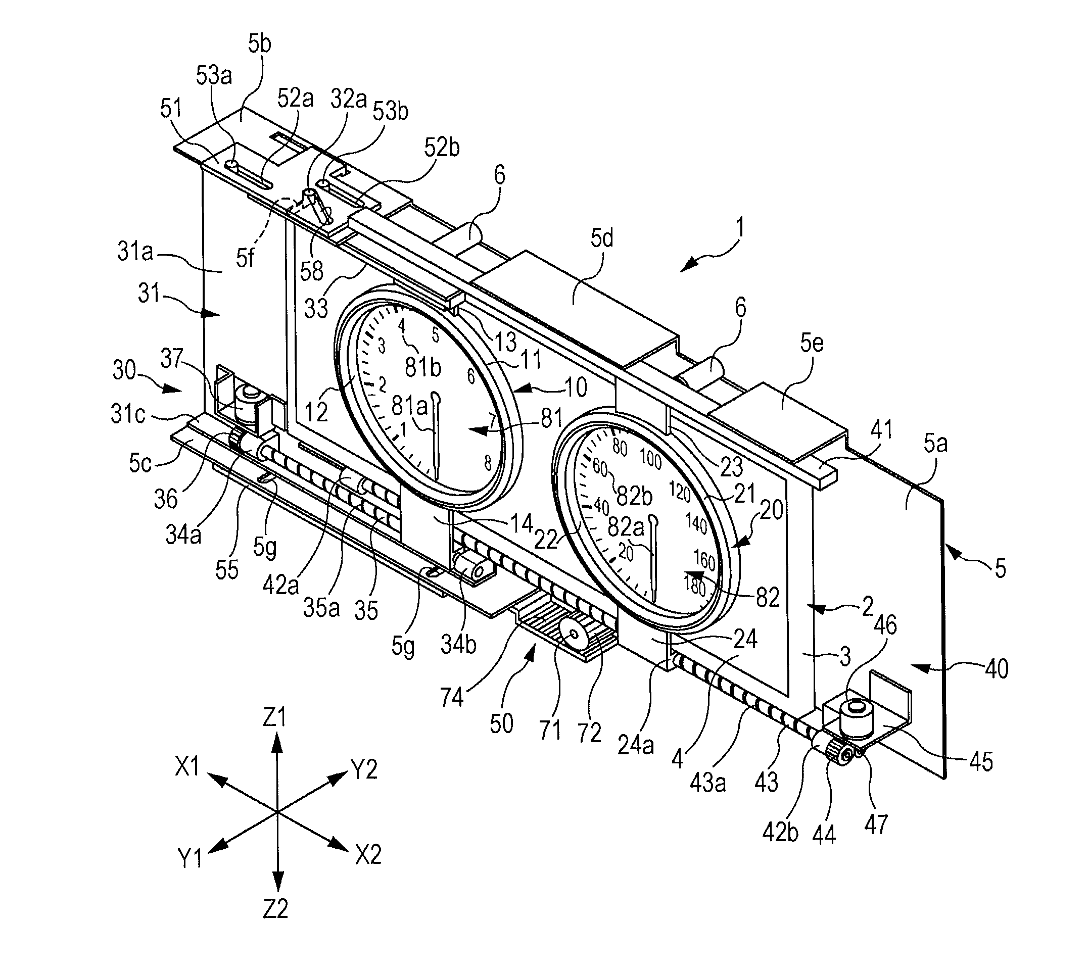 Vehicle display apparatus