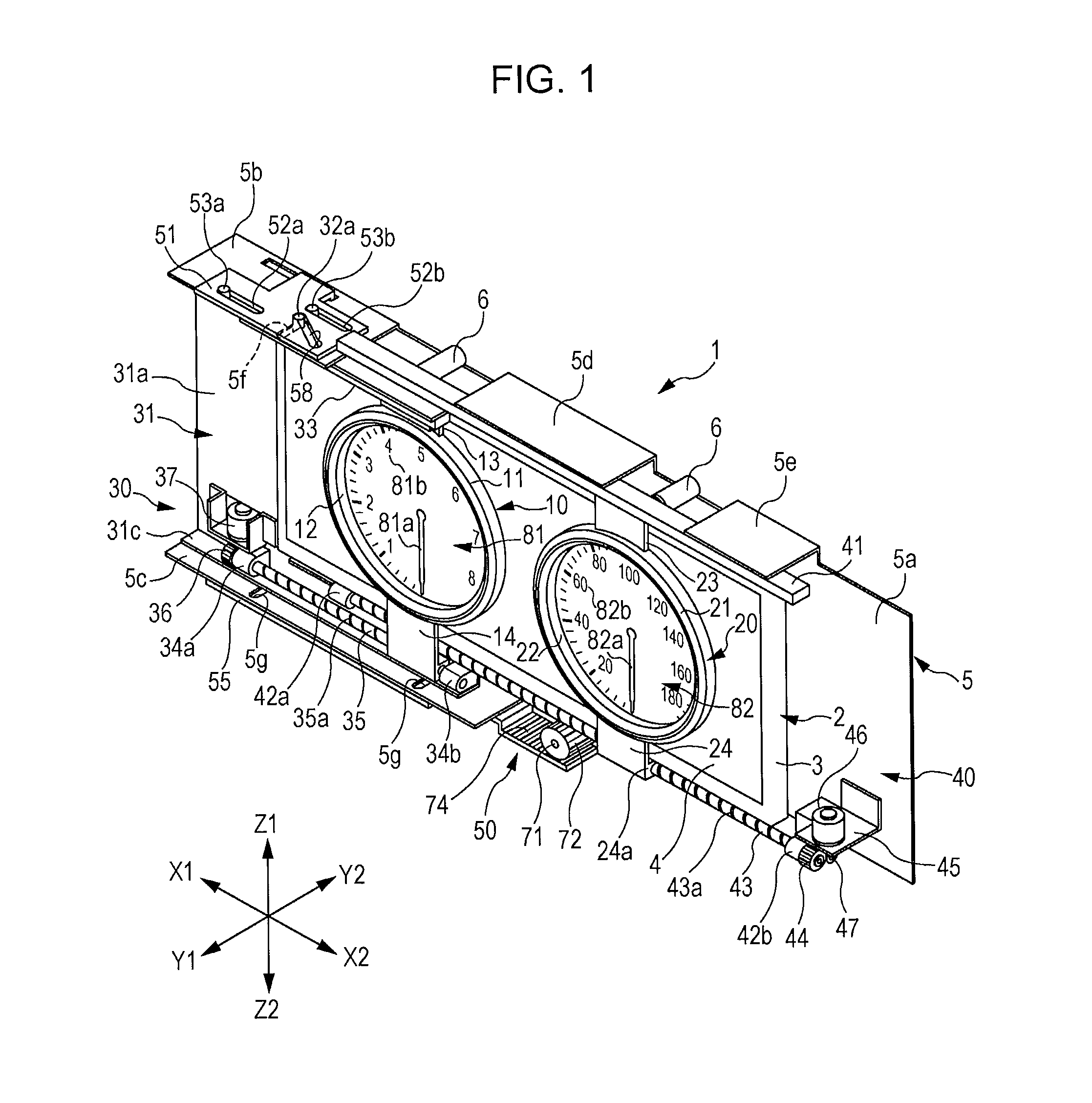 Vehicle display apparatus