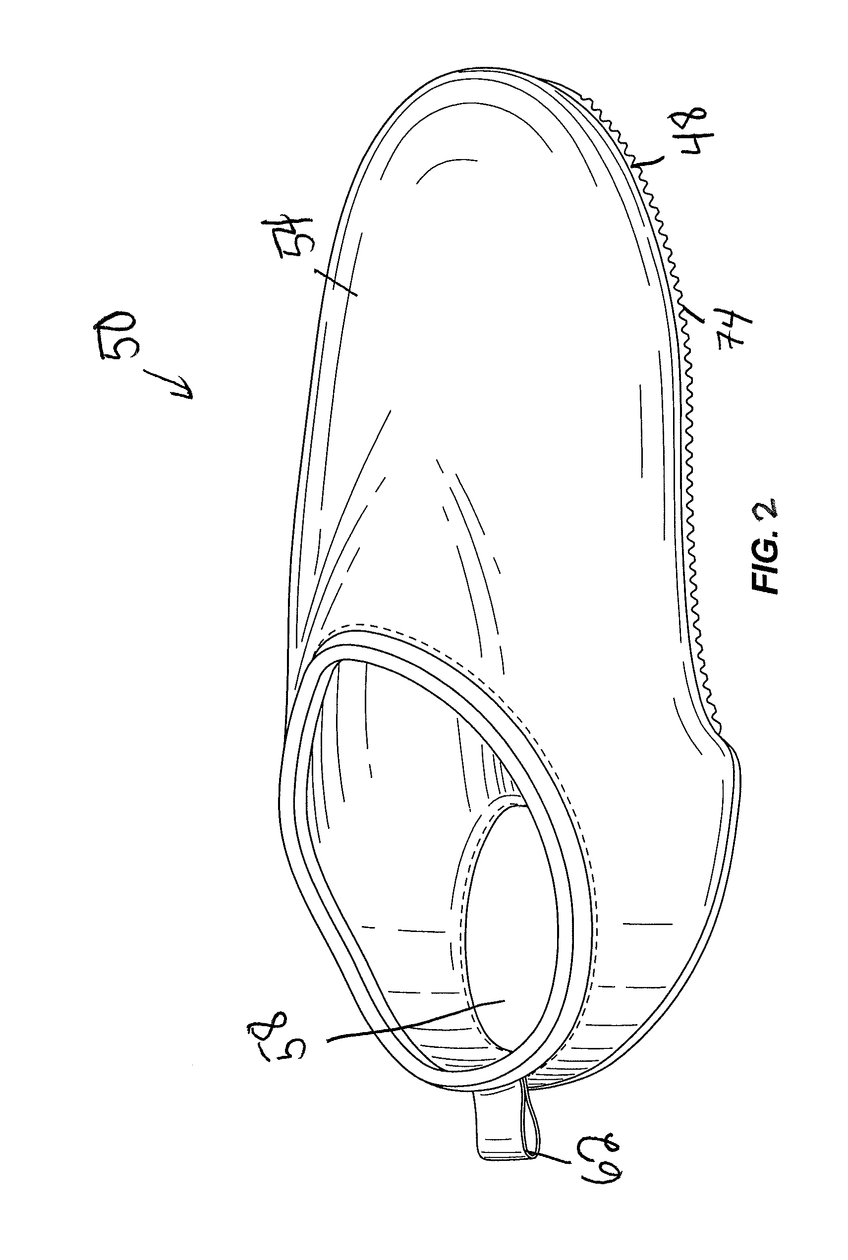 Magnetic boot attachment for a stirrup