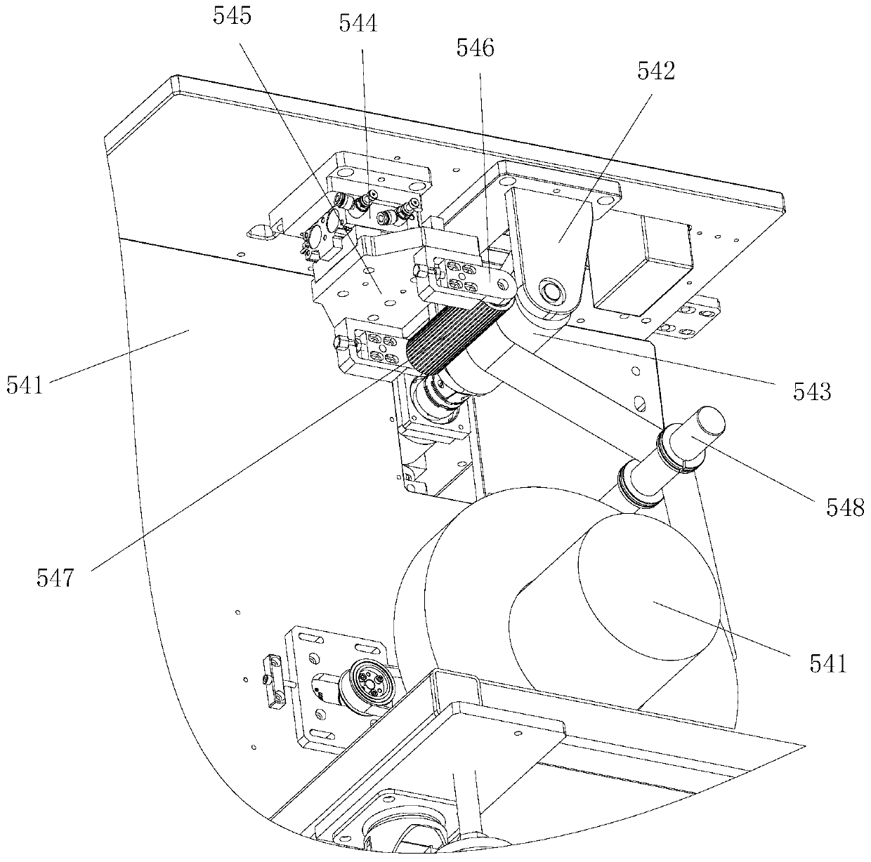 Product detection stripping device