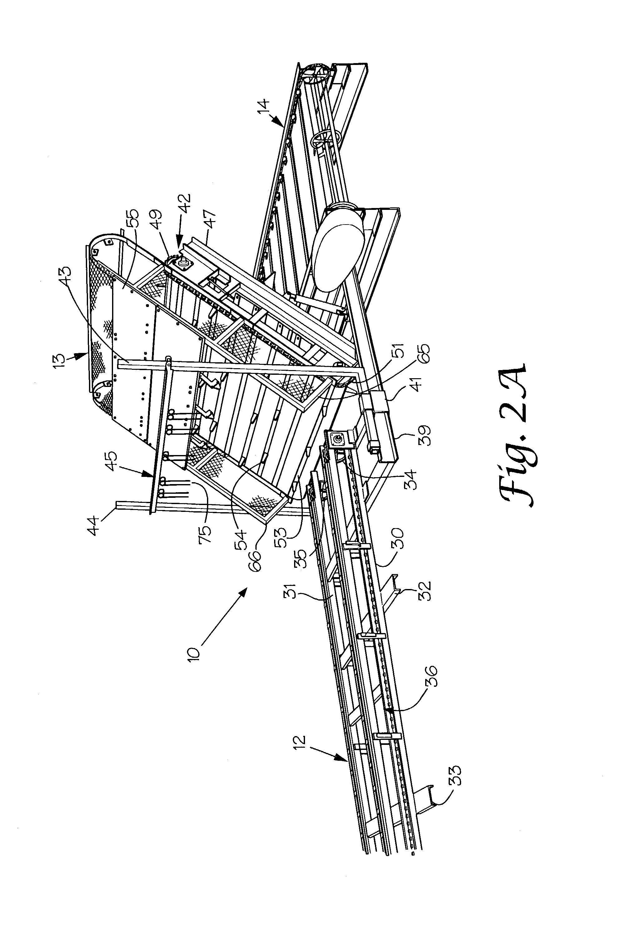 System for un-baling farm products