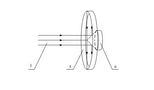 Method and device for strengthening inner wall of middle-small diameter long tube through laser shot blasting