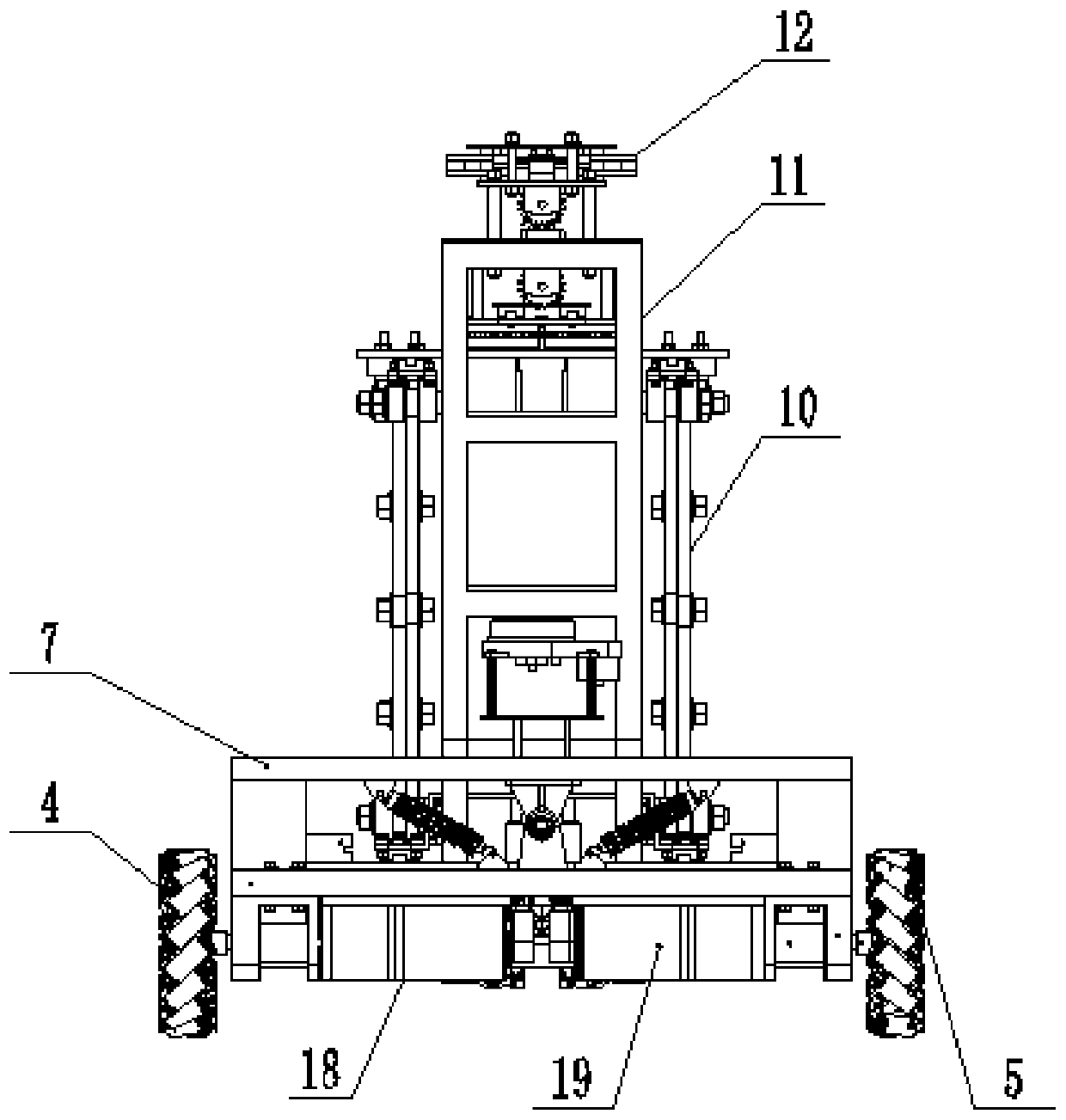 Intelligent carrying trolley