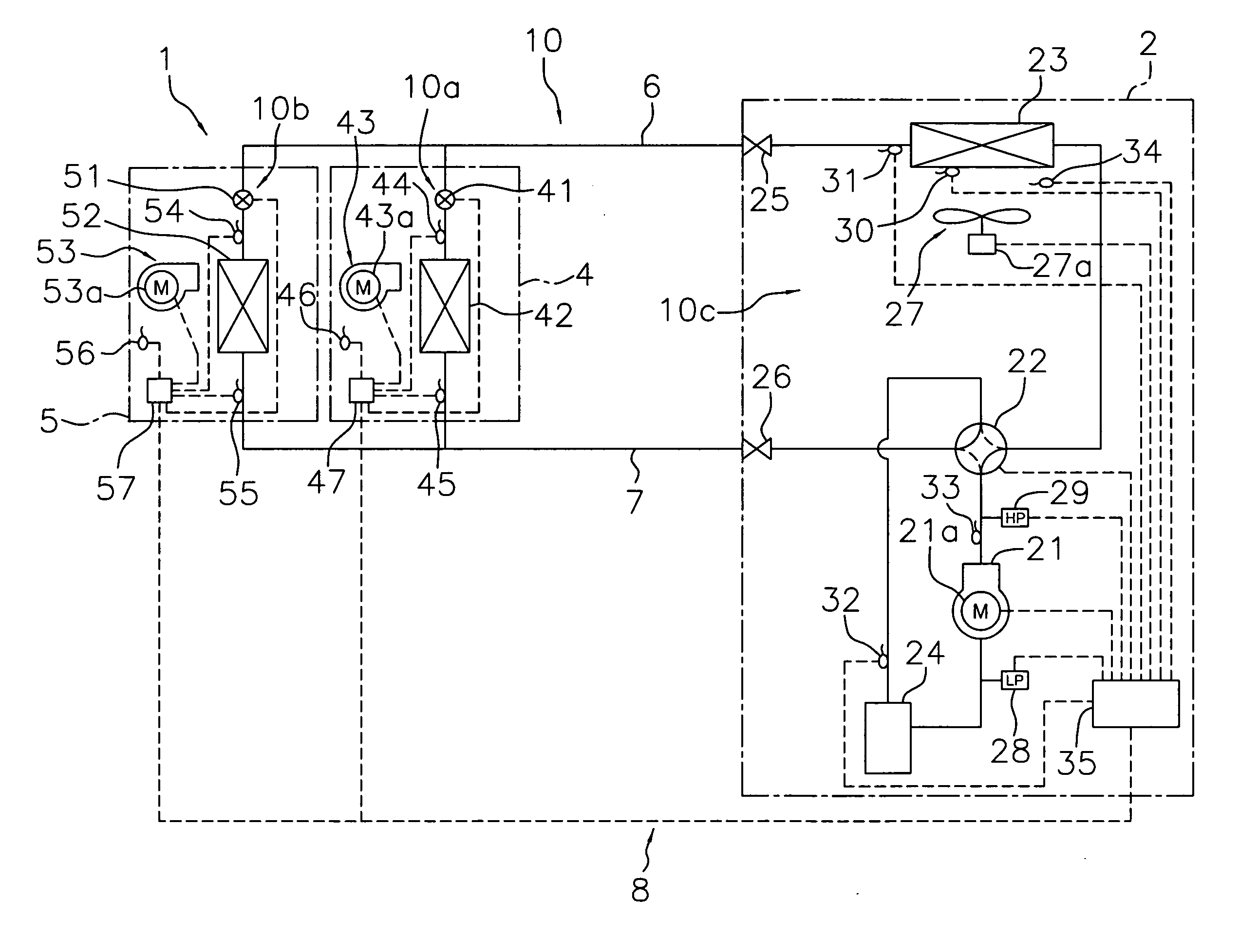 Refrigerant Quantity Determining System of Air Conditioner