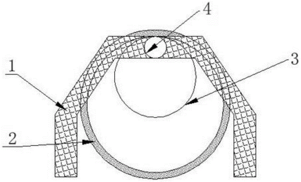 Suspension Roll Formed Reinforced Concrete Drainage Pipe Maintenance Structure and Its Maintenance Method