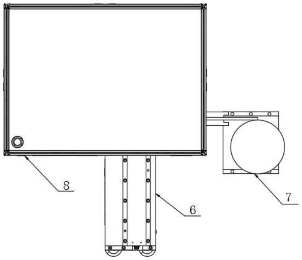 Automatic visual detection device for regulator