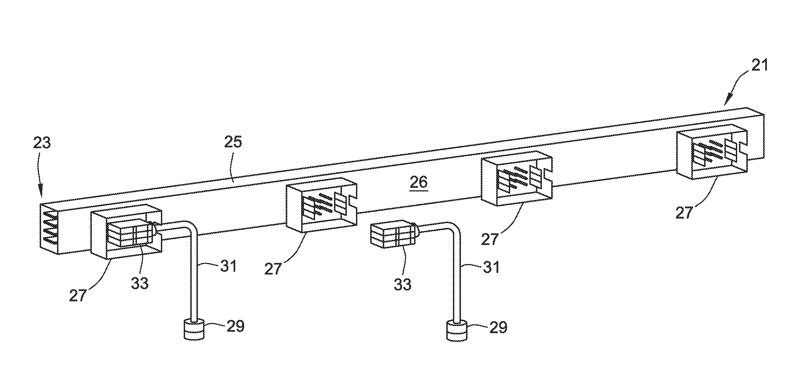 No-touch busway plug in units