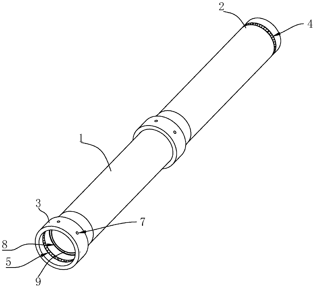 Drainage pipeline and construction method thereof