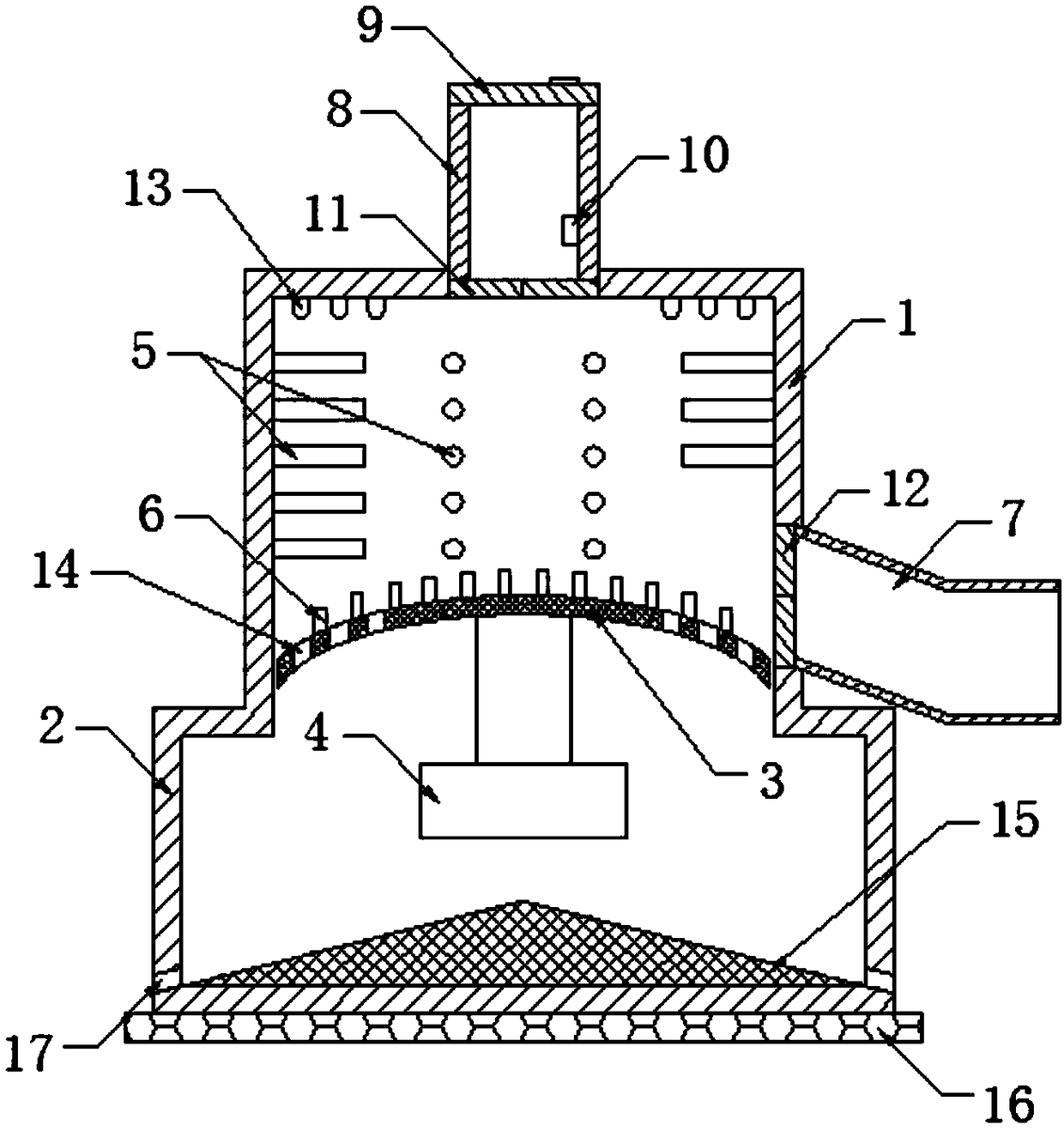 Poultry hair removing equipment