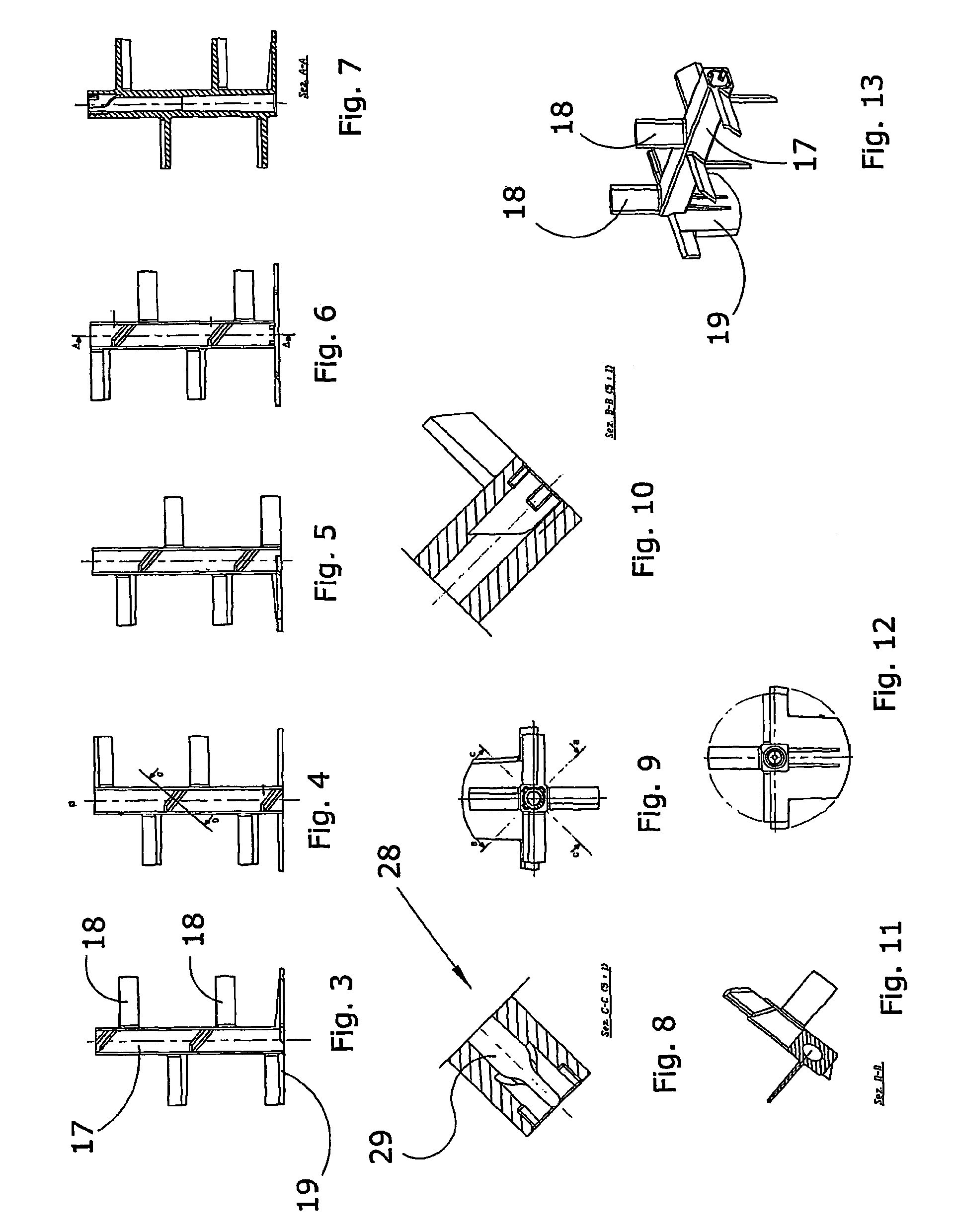 Food dispensing device, in particular for aquariums