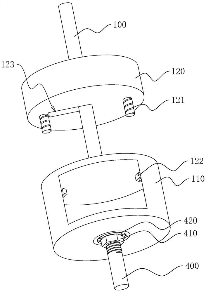 An optical cable traction joint that reduces the core breakage rate of the optical cable