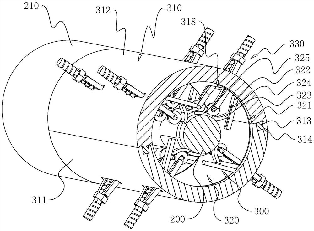 An optical cable traction joint that reduces the core breakage rate of the optical cable