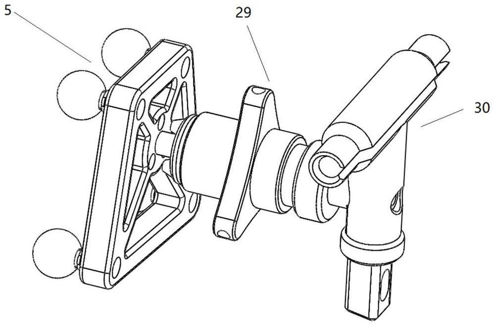 Guider with quick mounting and locking device and surgical robot