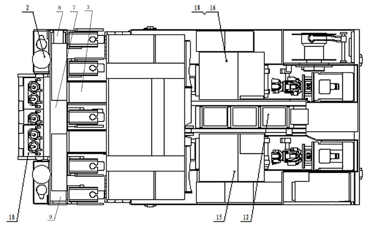 Hydraulic five-arm anchor drill for coal mine