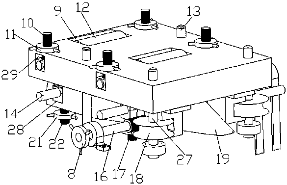 Moso bamboo extrusion flattening processing device and extrusion flattening processing method