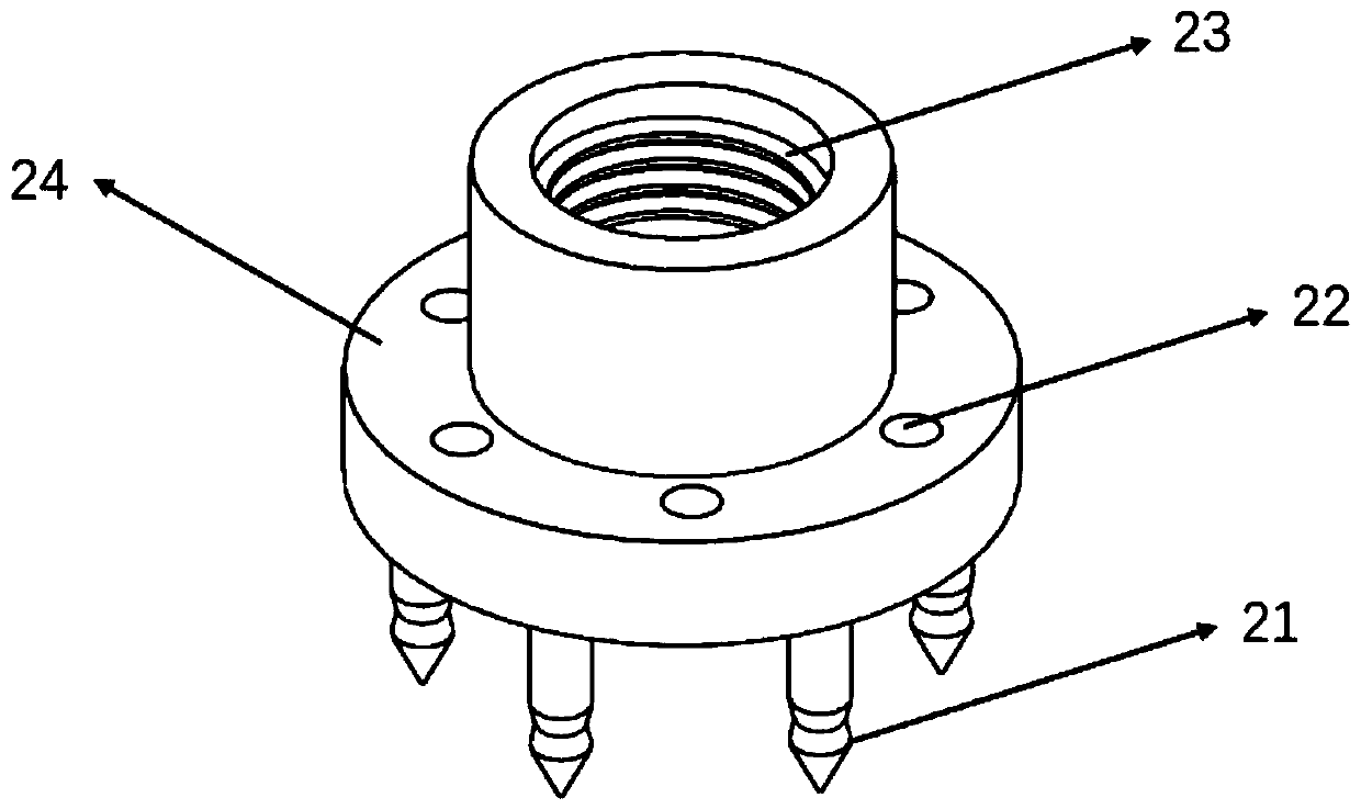 Degradable inward-turning annular pressure type biological tube anastomat