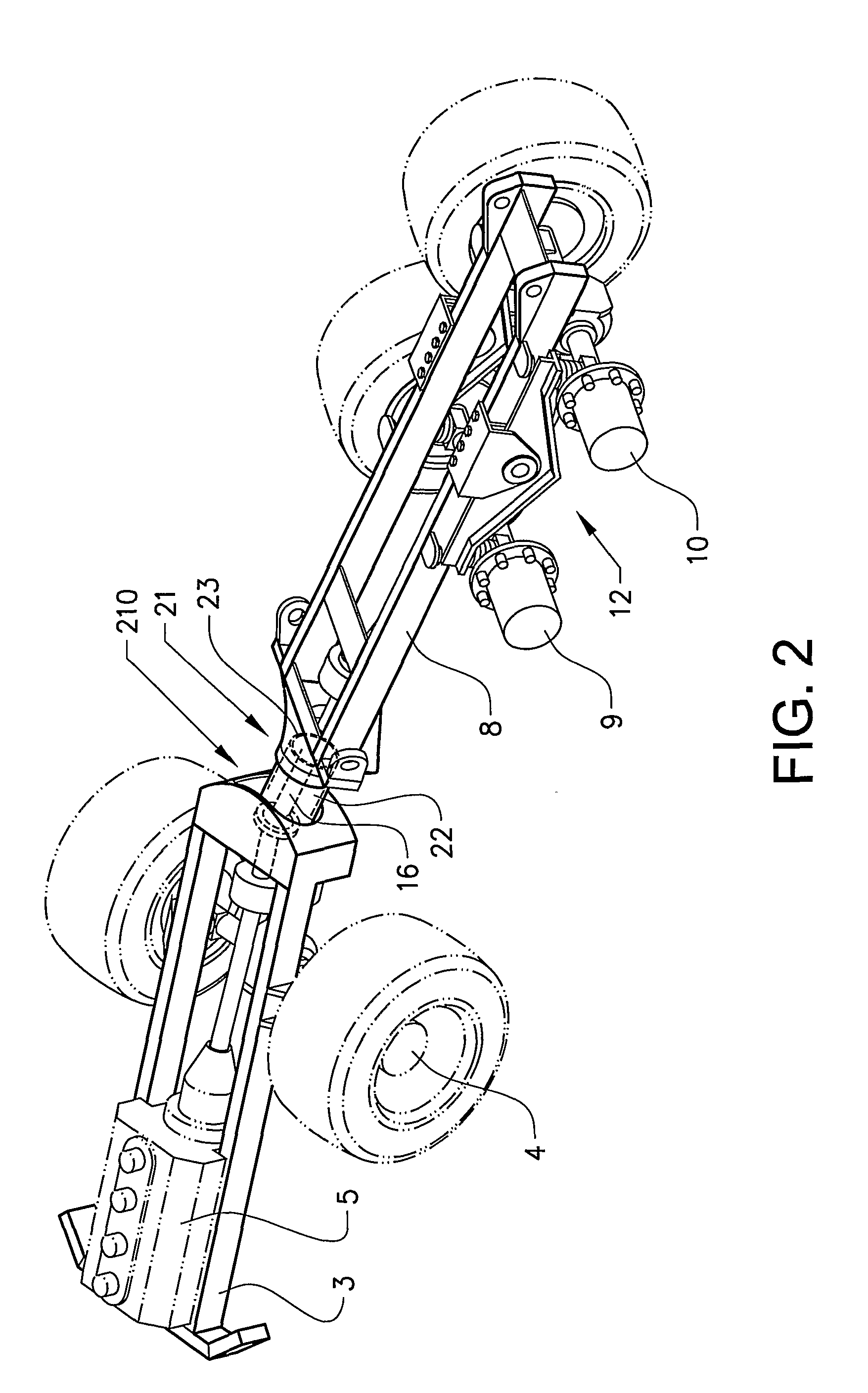 Method and an arrangement for preventing overturning a dump vehicle