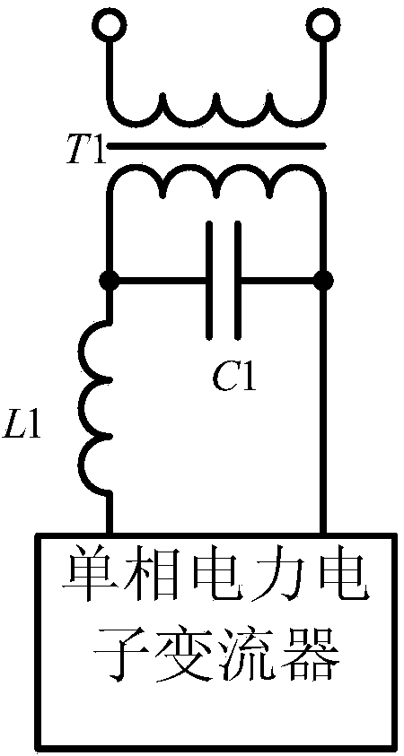 High-power compensation type cascade diode H-bridge unit power factor rectifier