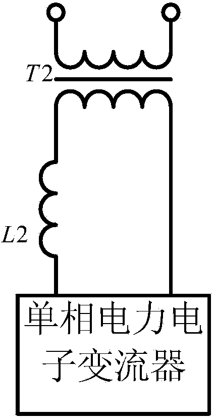 High-power compensation type cascade diode H-bridge unit power factor rectifier