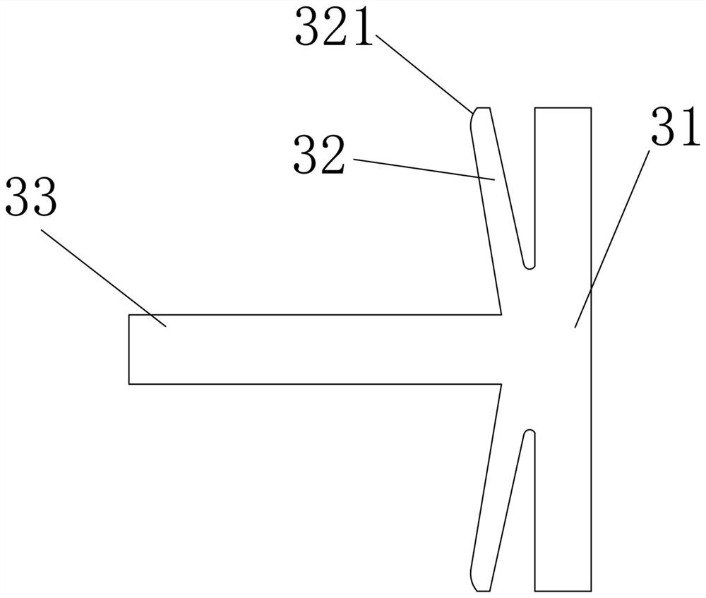 A hanging buckle type cylinder glass installation structure and using method