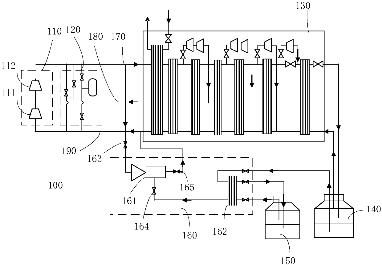 Superfluid helium low-temperature cycle system